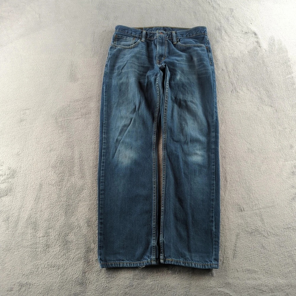 Levis 514 Jeans Mens 32x30 Blue‎ Medium Wash Slim Straight 100% Cotton Denim